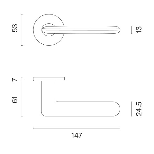 Klamka STILE AVA ROZETA R SLIM 7MM CP - chrom polerowany Grubość Rozety 7 mm Kolor Chrom Polerowany Rozmiar FI 53 Szyld Okrągły Marka STILE Producent ENGER Klamka wewnętrzna