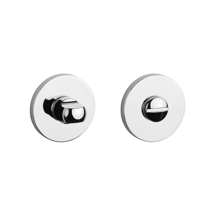 Rozeta STILE R SLIM 7MM CP - chrom polerowany WC 4x4