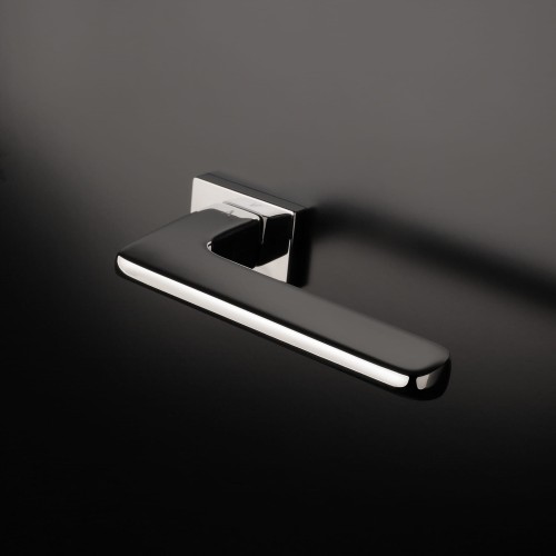 Klamka APRILE YUKA ROZETA RT SLIM 7MM LC - chrom polerowany