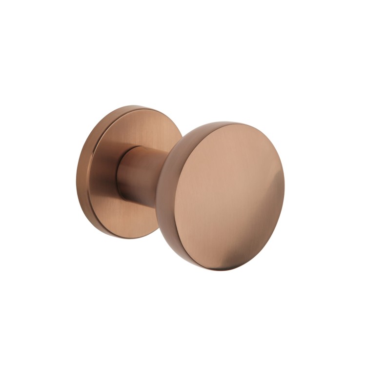 Gałka jednostronna/dwustronna APRILE ORTICA R SLIM 7MM PN PVD - miedziany PVD