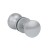 Gałka /dwustronna APRILE ORTICA R SLIM 7MM SC - chrom satynowy