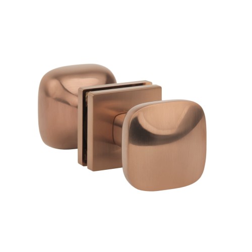 Gałka jednostronna/dwustronna APRILE QUERCA Q SLIM 7MM PN PVD - miedziany PVD