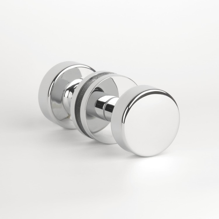 Gałka jednostronna/dwustronna APRILE RUTA R SLIM 7MM CP - chrom polerowany