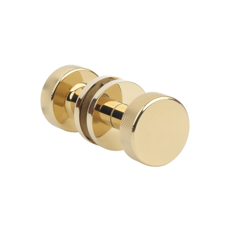 Gałka jednostronna/dwustronna APRILE TUJA R SLIM 7MM GOLD PVD - złoty polerowany