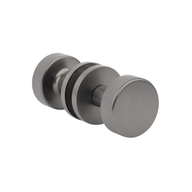 Gałka jednostronna/dwustronna APRILE TUJA R SLIM 7MM MSB - tytan