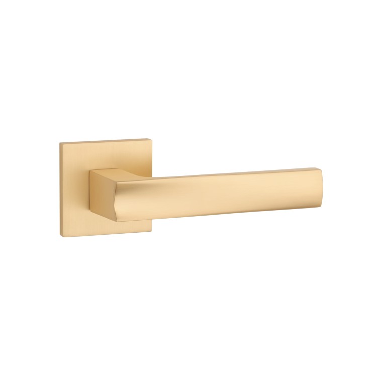 Klamka STILE LIMA ROZETA Q SLIM 7MM GOLD SATIN - złoty matowy .Waga netto 0,587kg    Grubość rozety 7 mm  Kolekcja Simple  Kolor Złoty matowy  Kształt rozety Kwadratowa Q SLIM 7 mm,53 mm x 53 mm  Producent ENGER  Marka STILE  Materiał Aluminium