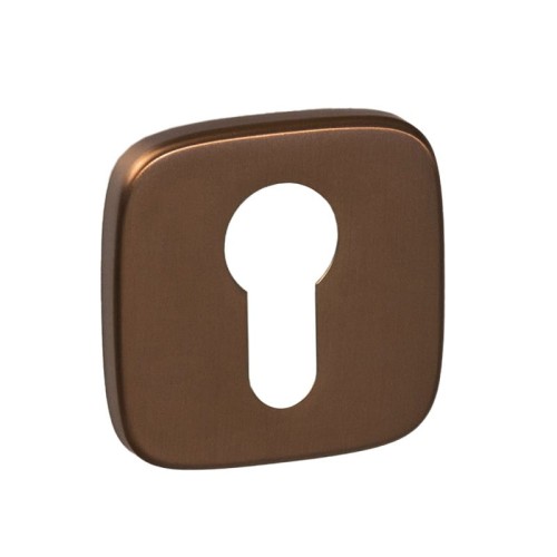Rozeta zaoblona R82 brąz-satyna wkładke