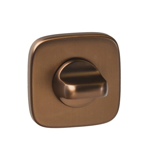 Rozeta zaoblona R82 brąz-satyna WC