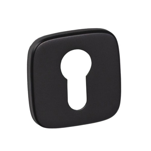 Rozeta zaoblona R82 kolor czarny na wkładkę