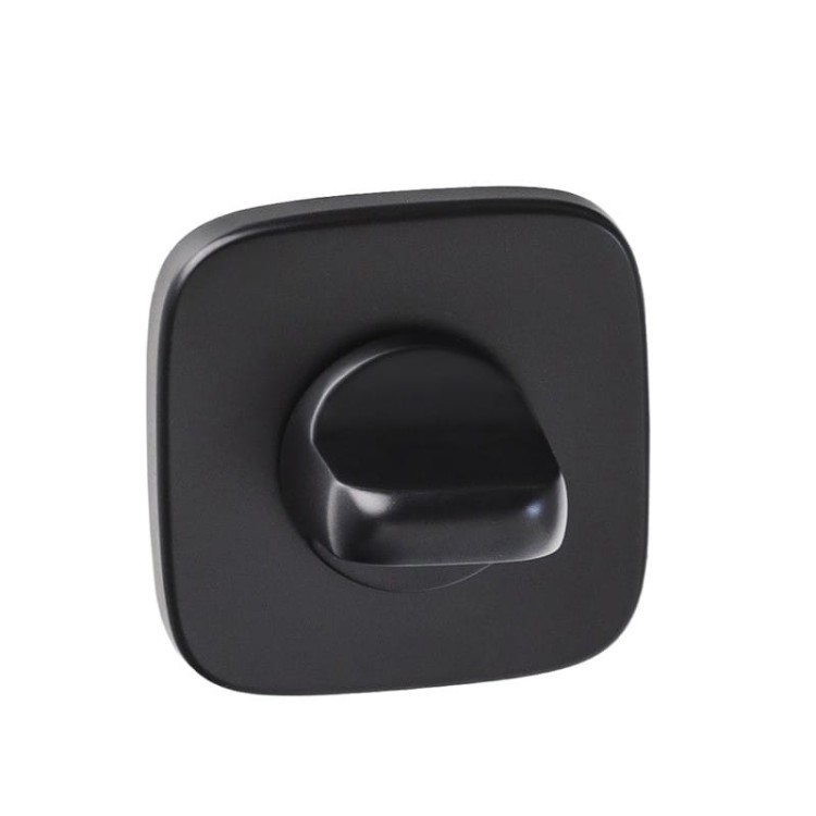 Rozeta zaoblona R82 czarny WC