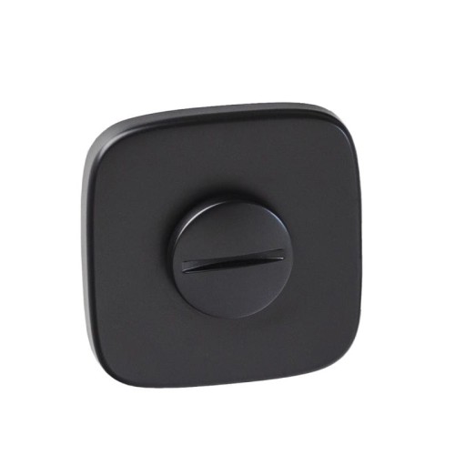 Rozeta zaoblona R82 czarny WC