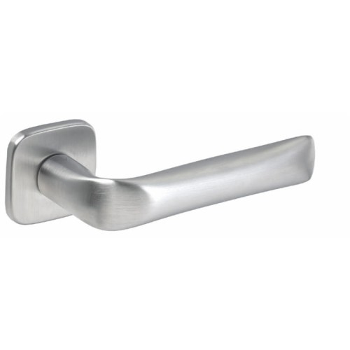 Klamka VDS FOLD chrom szczotkowany BDR – rozeta R82F 6 mm, klasa 4