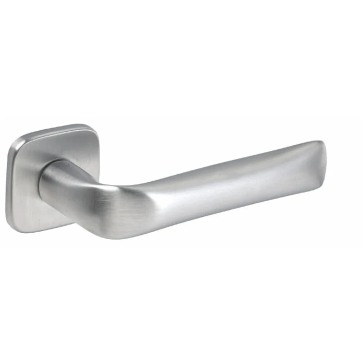 Klamka VDS FOLD chrom szczotkowany BDR – rozeta R82F 6 mm, klasa 4