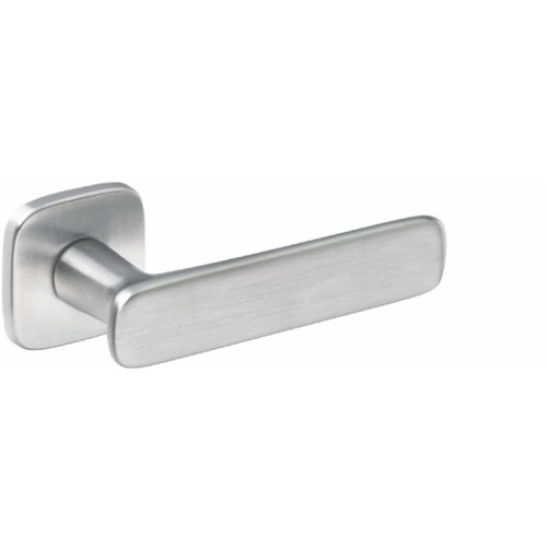 Klamka VDS Flow chrom szczotkowany – rozeta R82F SLIM 6 mm