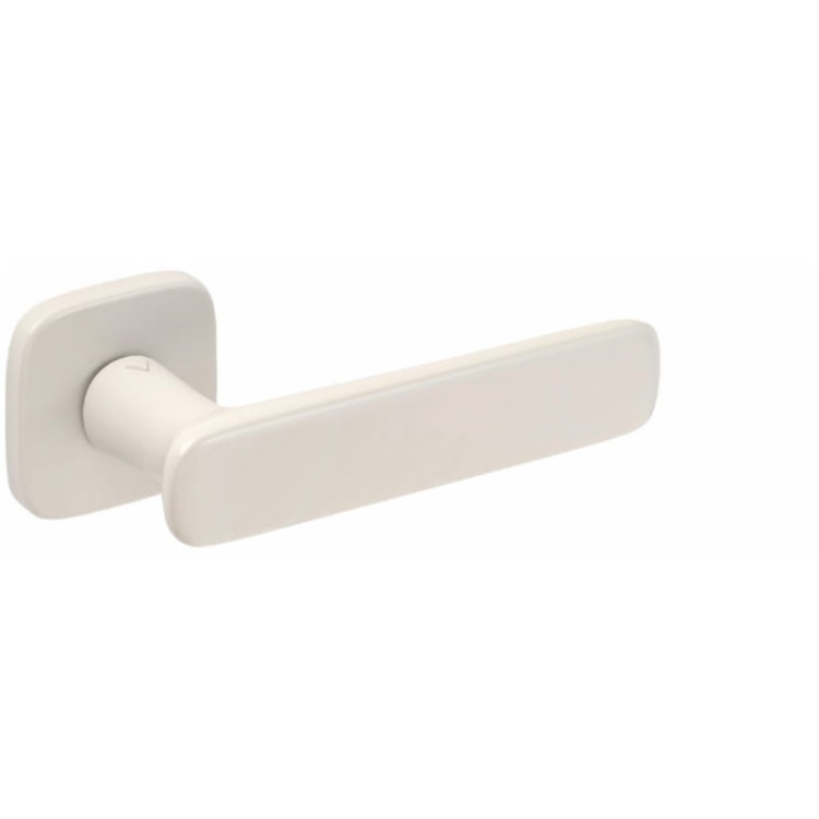 Klamka VDS Flow Ivory – kość słoniowa, rozeta R82F SLIM 6 mm