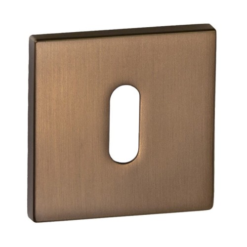 Rozeta kwadratowa R67F brąz-satyna klucz