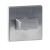 Rozeta kwadratowa R67F Slim chrom szczotkowany WC