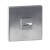 Rozeta kwadratowa R67F Slim chrom szczotkowany WC
