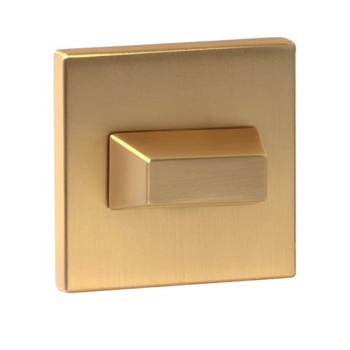 Rozeta R67F Slim złoty-satyna WC