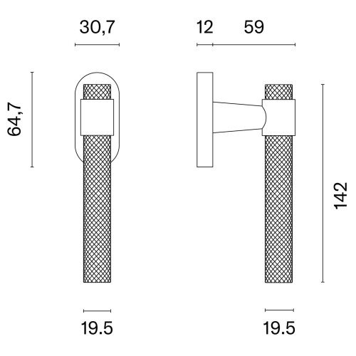 Klamka okienna STILE GOYA R BLACK - czarny matowy .Waga netto 0,498kg  Kod EAN 5902249354805  Grubość rozety 12 mm  Kolekcja Simple  Kolor Czarny matowy  Kształt rozety Owalna okienna  Producent ENGER  Marka STILE  Materiał Aluminium