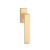 Klamka okienna STILE HIRA Q GOLD SATIN - złoty matowy  Waga netto 0,498kg  Kod EAN 5902249354713  Grubość rozety 12 mm  Kolekcja Simple  Kolor Złoty matowy  Kształt rozety Prostokątna okienna  Producent ENGER  Marka STILE  Materiał Aluminium