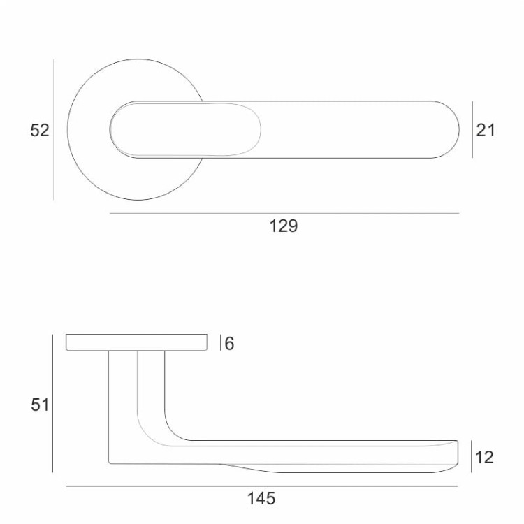 Klamka Rita Fit rozeta okrągła R68F złoty-satyna bdr  -Klasa 4, co oznacza, że klamka może być montowana w miejscach użyteczności publicznej, takich jak szkoły, sądy czy biurowce