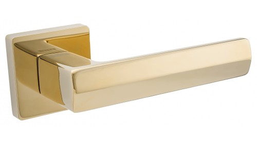 klamka-luca-rozeta-kwadratowa-mosiadz-pvd-blitz cechy:  łatwy system montażowy śruby przelotowe  Waga 0,99kg Kod EAN 5906284700993 Materiał: odlew ZnAl (stop cynku i aluminium) Grubość rozet: 10 mm kolor: Mosiądz pvd-Klamka wewnętrzna LUCA