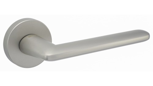 klamka-viera-rozeta-okragla-satyna-mat-blitz.-Klamka wewnętrzna VIERA rozeta okrągła satyna mat BLITZ