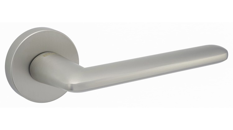 klamka-viera-rozeta-okragla-satyna-mat-blitz.-Klamka wewnętrzna VIERA rozeta okrągła satyna mat BLITZ