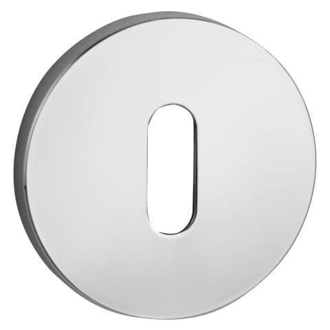 Rozeta  R68F , otwór na klucz.  Grubość szyldu tylko 6 mm.