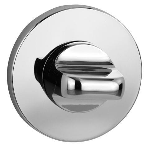 Rozeta R68F chrom WC  Grubość szyldu tylko 6 mm.