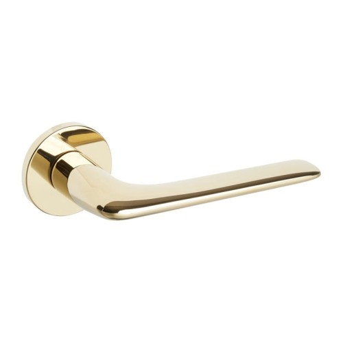 Klamka Ono Fit złoty PVD-Klasa 4, co oznacza, że klamka może być montowana w miejscach użyteczności publicznej, takich jak szkoły, sądy czy biurowce