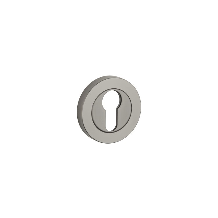 Rozeta STERK OVAL 1710 ULTRA SLIM 3MM BS PVD - bazaltowy PVD PZ -na wkładkę