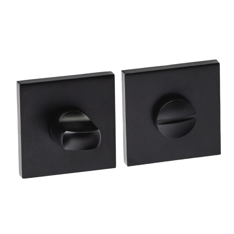 Rozeta kwadratowa BIS czarna WC