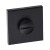 Rozeta kwadratowa BIS czarna WC