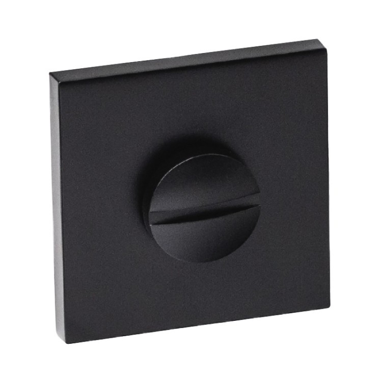 Rozeta kwadratowa BIS czarna WC