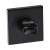 Rozeta kwadratowa BIS czarna WC