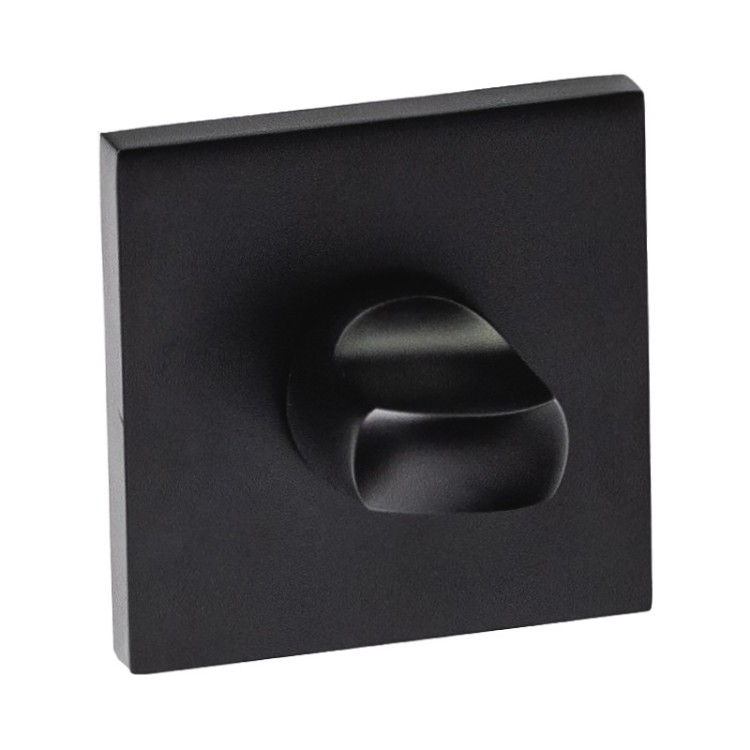 Rozeta kwadratowa BIS czarna WC