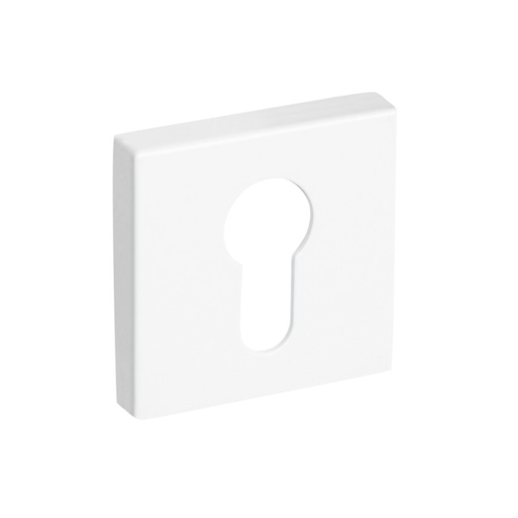 Rozeta kwadratowa R67 biała na wkładkę