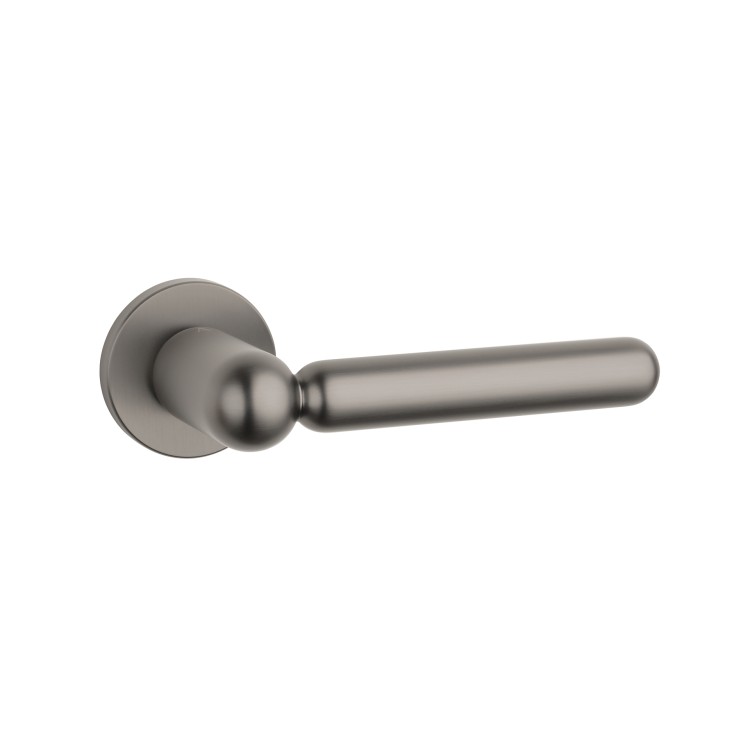 Klamka APRILE RUBIA ROZETA R SLIM 7MM GYM - grafit