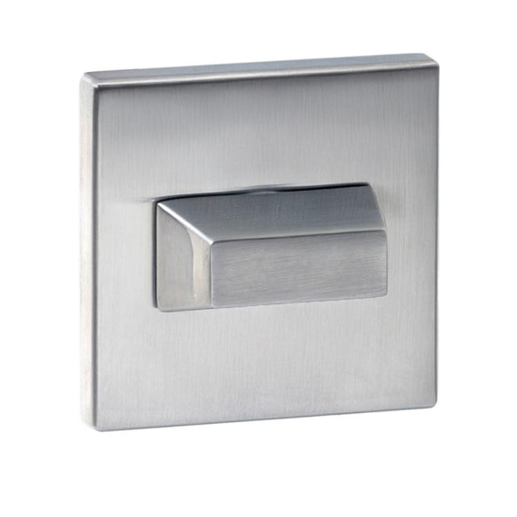 Rozeta R67F Slim chrom-satyna WC