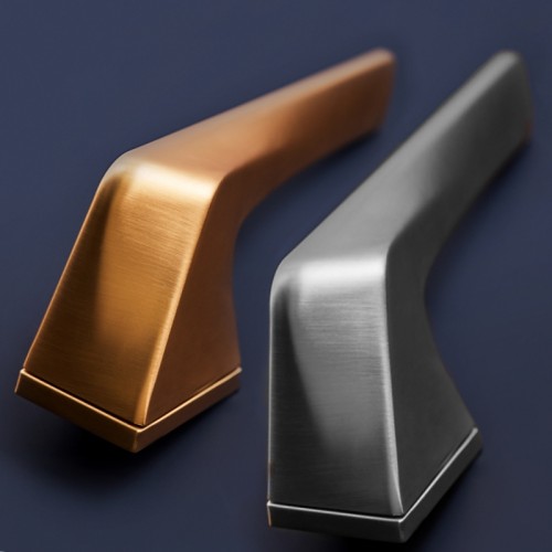 Klamka Livorno R76F złoty-satyna