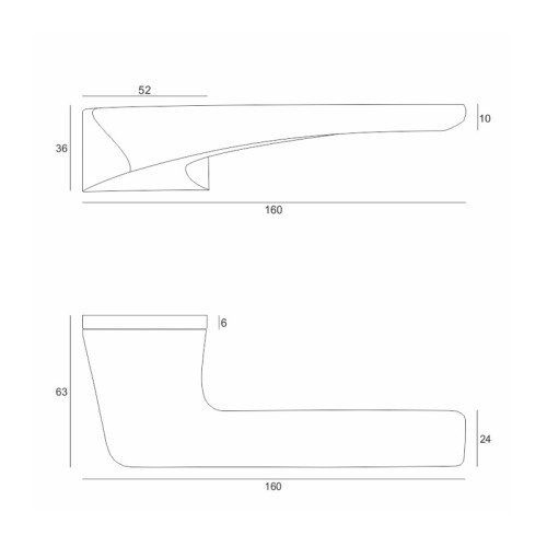 Klamka Livorno R76F chrom