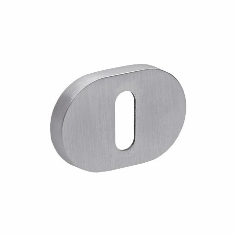 Rozeta R75 chrom szczotkowany klucz