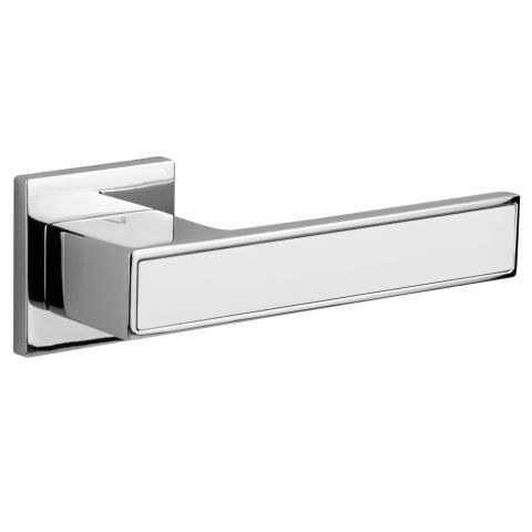 Klamka Total Q Fit chrom/biały