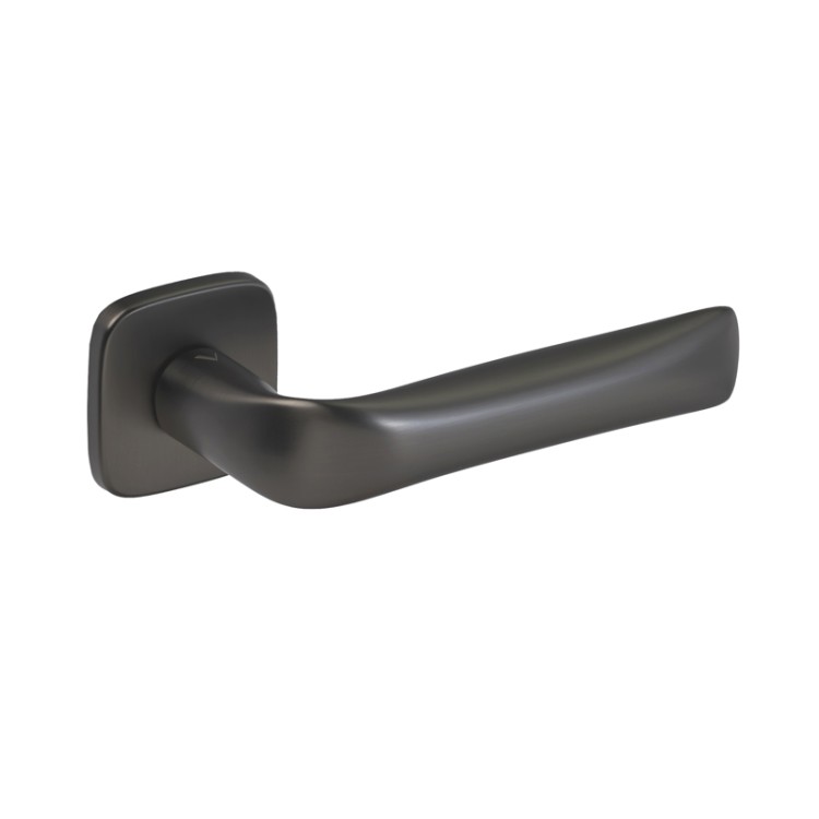 Klamka VDS FOLD antracyt – kwadratowa rozeta R82F 6 mm, klasa 4 KLAMKIZAMKI.PL
