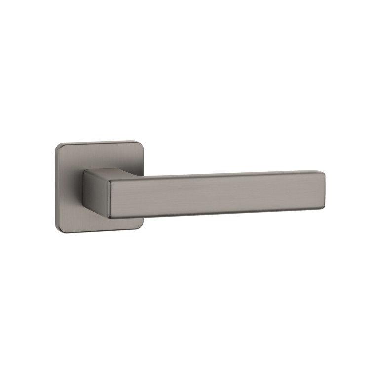 Klamka APRILE TILIA ROZETA QS SLIM 7MM GYM – Grafit | Designerska klamka premium do drzwi wewnętrznych