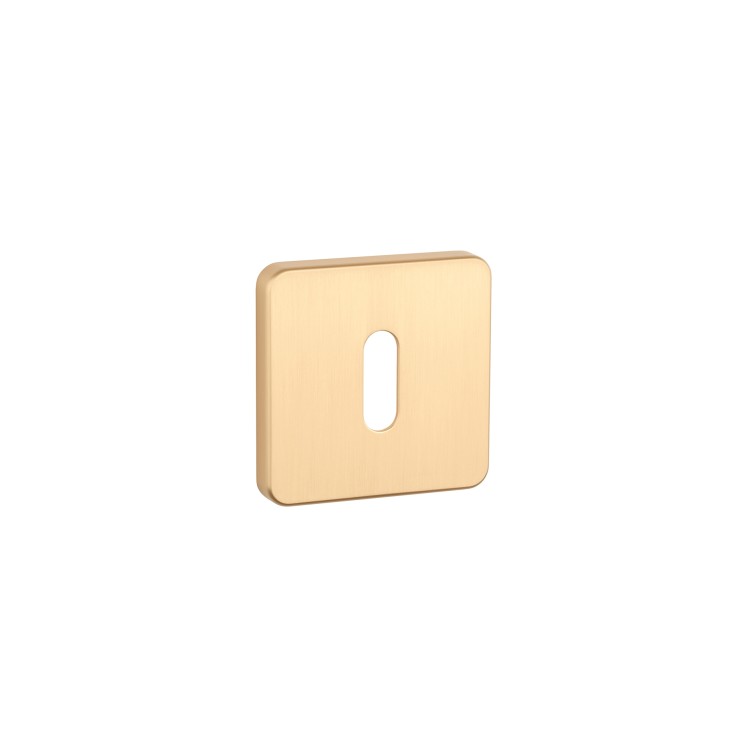 Rozeta APRILE QS SLIM 7MM KG - złoty matowy OB