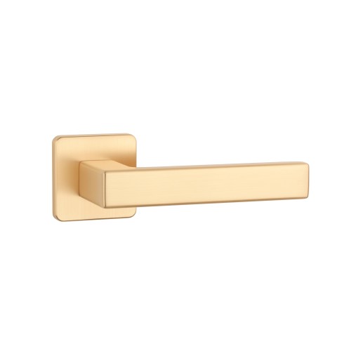 Klamka APRILE APRILE TILIA QS SLIM 7MM KG Złoty Matowy – Nowoczesna Klamka Premium do Drzwi Wewnętrznych