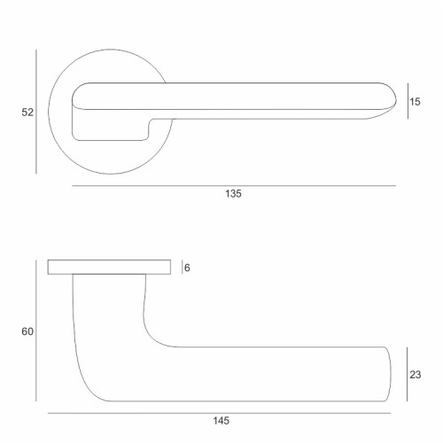Klamka Divo Fit chrom-Klasa 4, co oznacza, że klamka może być montowana w miejscach użyteczności publicznej, takich jak szkoły, sądy czy biurowce
